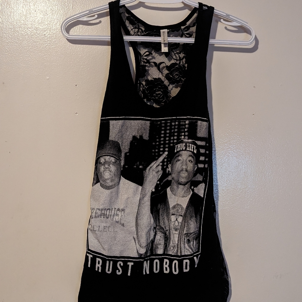 Tank top 2pac and biggy custom made